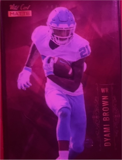 2021 Wild Card Matte #MBC-51 Dyami Brown — front