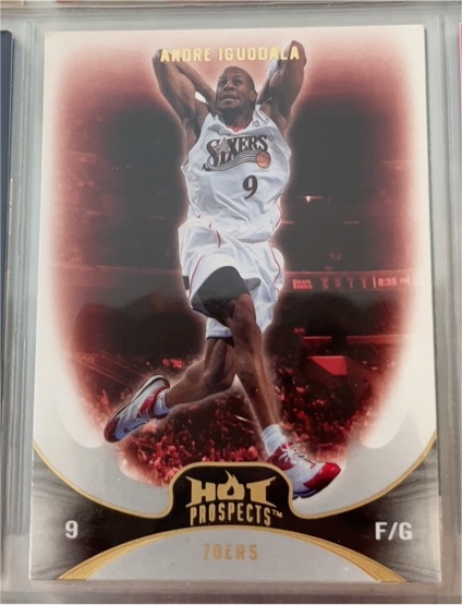 2008-09 Fleer Hot Prospects #9 Andre Iguodala — front
