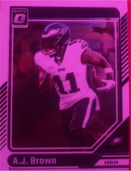2024 Donruss Optic #160 A.J. Brown — front