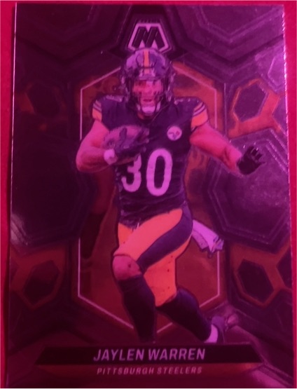 2024 Panini Mosaic #185 Jaylen Warren — front
