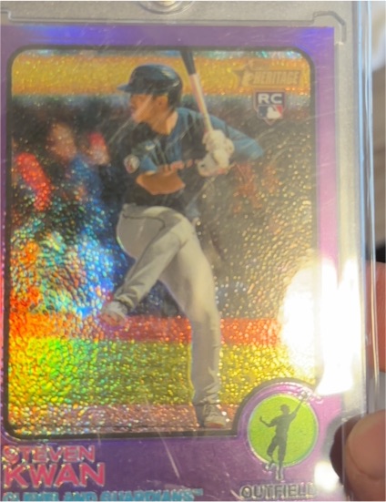 2020 Topps Heritage #150 Steven Kwan — front