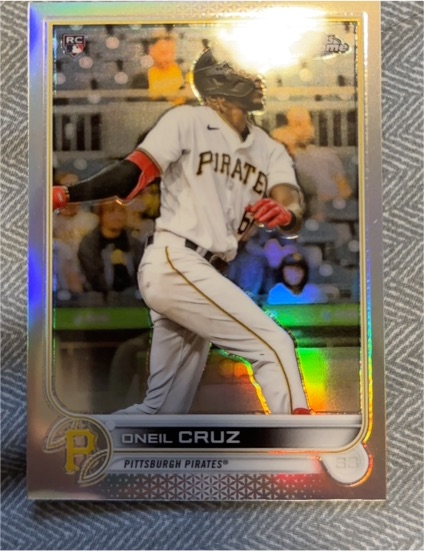 2022 Topps Chrome #128 Oneil Cruz — front