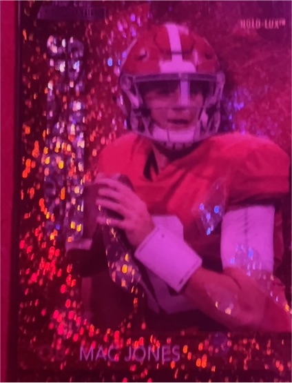 2021 Panini Wild Card Splintered Red #SP-4 Mac Jones — front