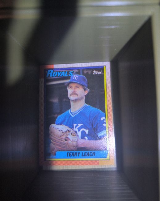 1990 Topps #508 Terry Leach — front