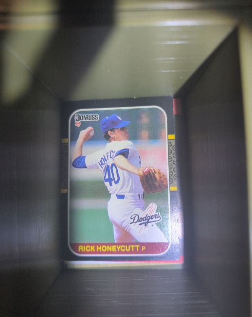 1987 Donruss #402 Rick Honeycutt — front