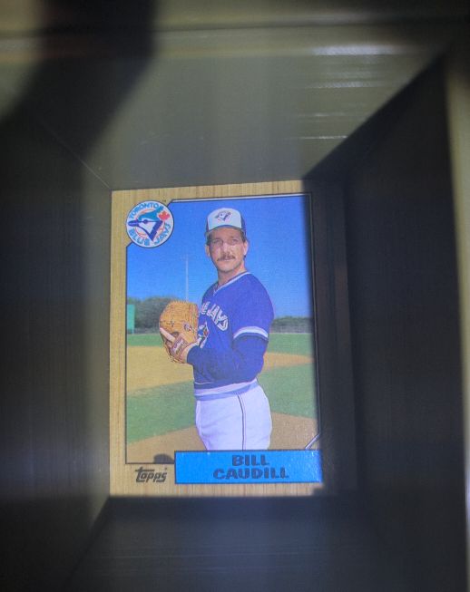 1987 Topps #733 Bill Caudill — front