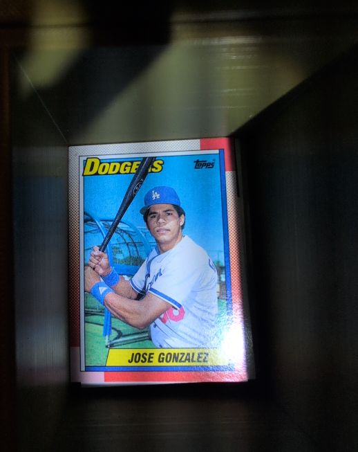 1990 Topps #98 Jose Gonzalez — front