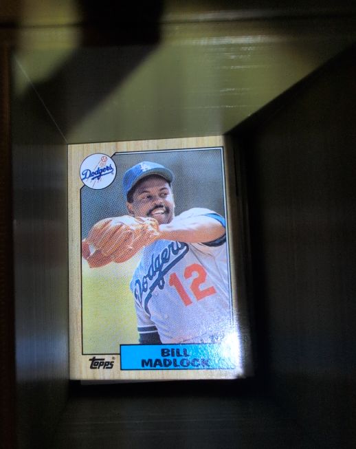 1987 Topps #734 Bill Madlock — front