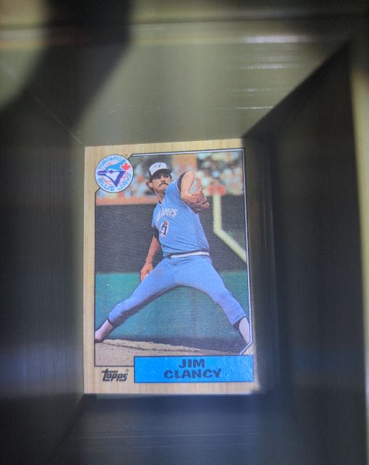 1987 Topps #122 Jim Clancy — front
