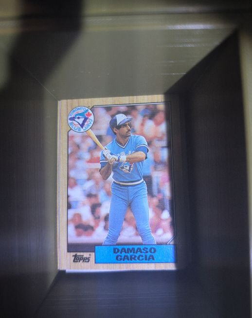 1987 Topps #395 Damaso Garcia — front
