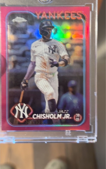 2024 Topps Chrome Update #USC78 Jazz Chisholm Jr. — front