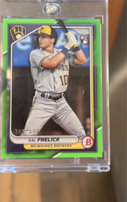 2024 Bowman #39 Sal Frelick — front