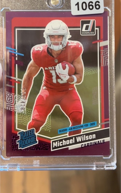2023 Donruss #303 Michael Wilson — front
