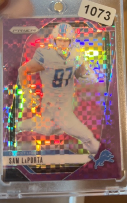 2024 Panini Prizm #87 Sam LaPorta — front