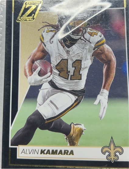2024 Panini Zenith #70 Alvin Kamara — front