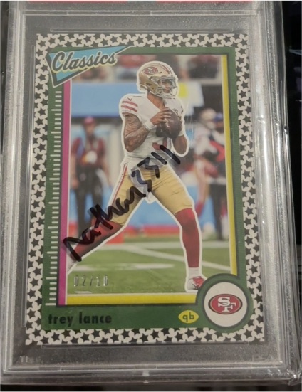 2022 Panini Classics #17 Trey Lance — front
