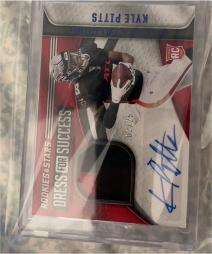2021 Panini Rookies & Stars Dress for Success #DS-KP Kyle Pitts — front