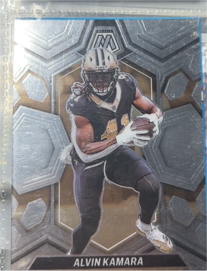 2024 Panini Mosaic #156 Alvin Kamara — front