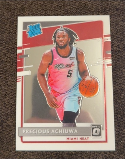2020-21 Donruss Optic #170 Precious Achiuwa — front