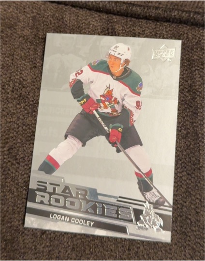 2023-24 Upper Deck Star Rookies #3 Logan Cooley — front