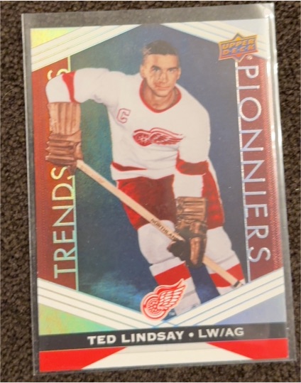 2023 Upper Deck Tim Hortons Legends Trendsetters #T-6 Ted Lindsay — front