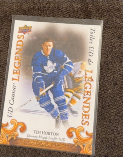 2023 Upper Deck Tim Hortons Legends UD Canvas #CL-1 Tim Horton — front