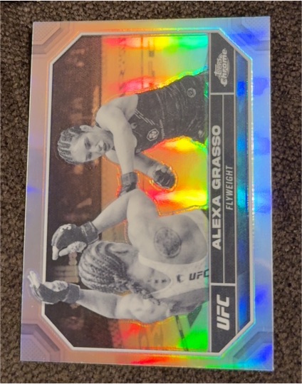2024 Topps Chrome UFC #6 Alexa Grasso — front