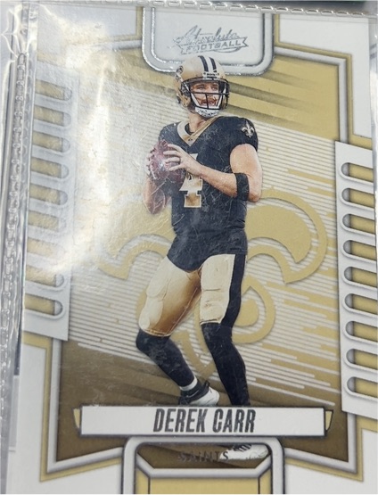 2023 Panini Absolute #22 Derek Carr — front