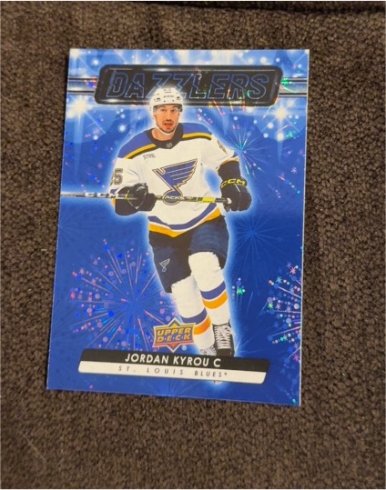 2023-24 Upper Deck Series 2 #DZ-52 Jordan Kyrou — front