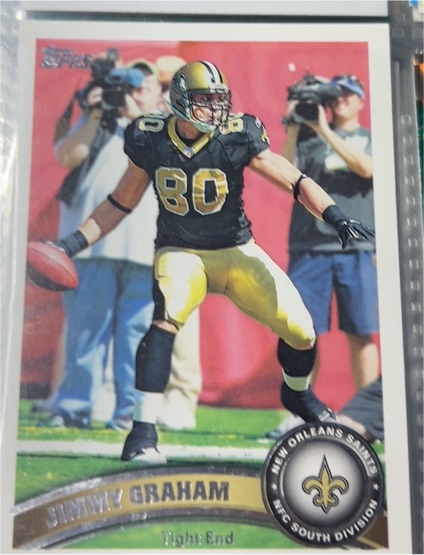 2011 Topps #198 Jimmy Graham — front