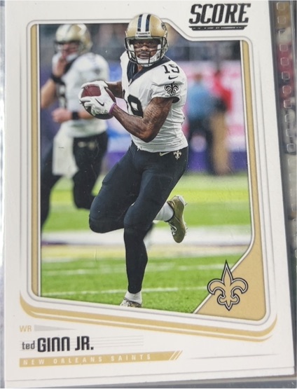 2018 Panini Score #223 Ted Ginn Jr. — front