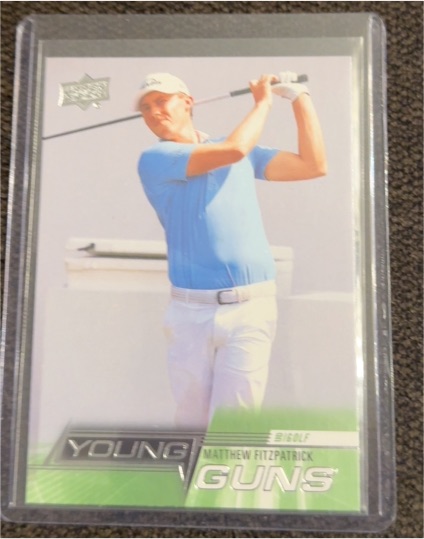 2024 Upper Deck Young Guns #145 Matthew Fitzpatrick — front