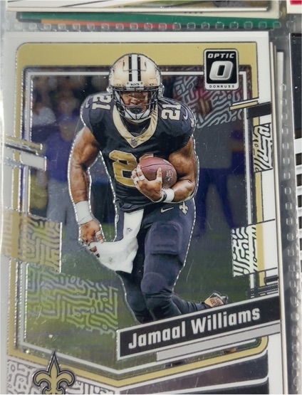 2023 Panini Donruss Optic Football #136 Jamaal Williams — front