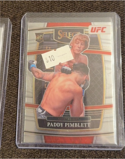 2022 Panini Select UFC #61 Paddy Pimblett — front