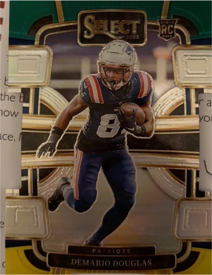 2023 Panini Select Die-Cut #68 Demario Douglas — front
