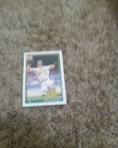 1991 Topps Desert Shield #270 Mark McGwire — front