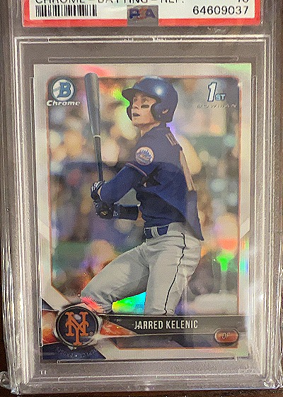 2018 Bowman Chrome Draft #BDC6 Jarred Kelenic — front