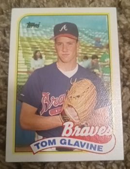 1989 Topps #157 Tom Glavine Atlanta Braves — front