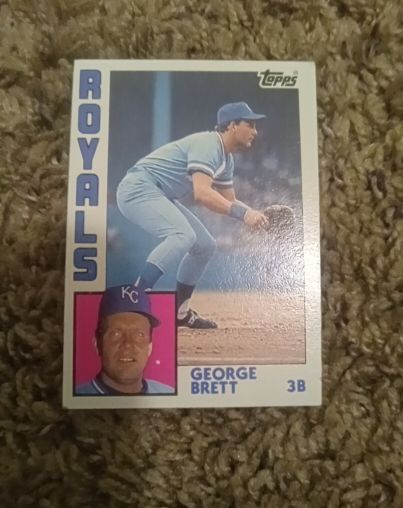 1984 Topps #500 George Brett — front