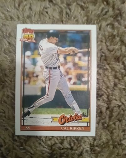 1991 Topps #150 Cal Ripken Jr. — front