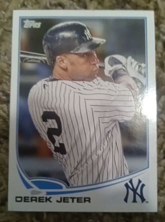 2013 Topps #2 Derek Jeter — front