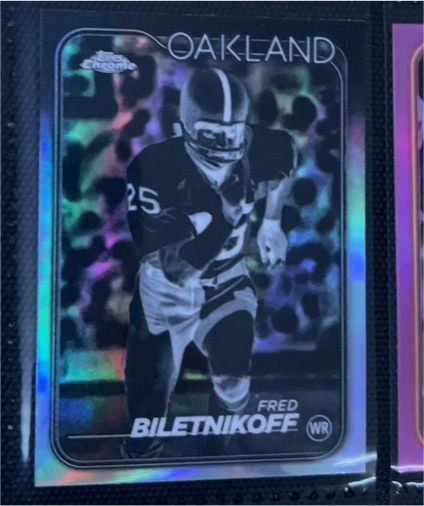 2024 Topps Chrome #152 Fred Biletnikoff — front