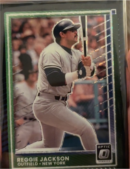 2020 Donruss Optic Reggie Jackson — front