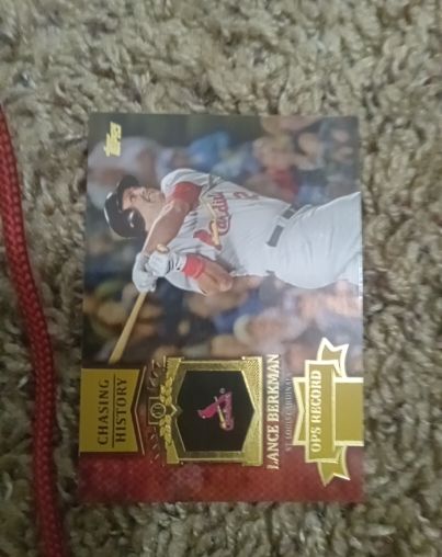 2013 Topps Series 2 Chasing History #CH-08 Lance Berkman — front