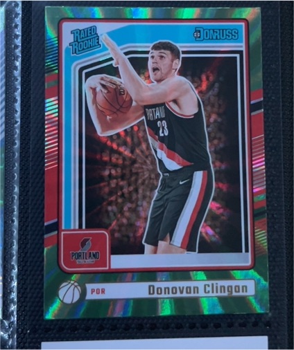 2024-25 Donruss #223 Donovan Clingan — front
