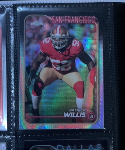 2024 Topps Chrome #180 Patrick Willis — front