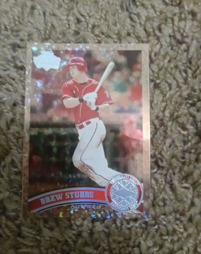 2011 Topps #349 Drew Stubbs — front