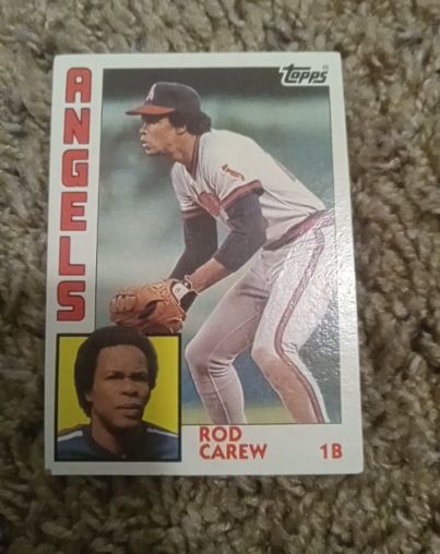 1984 Topps #600 Rod Carew — front