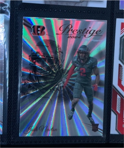 2024 Panini Prestige #390 Josh Newton RC — front