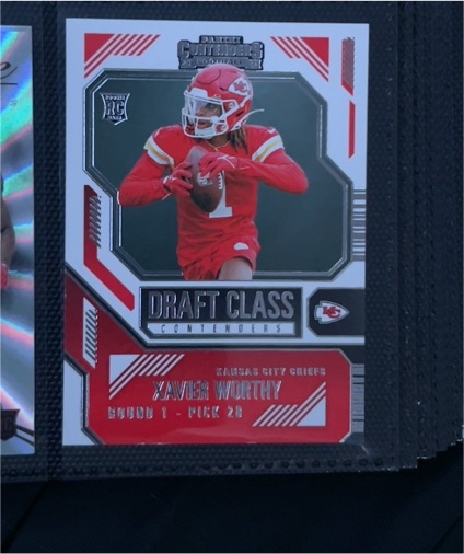 2024 Panini Contenders Draft Class Contenders #6 Xavier Worthy — front